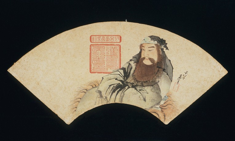 The Chinese God of War a Katsushika Hokusai