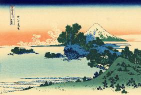 Shichiri beach in Sagami Province (from a Series "36 Views of Mount Fuji")