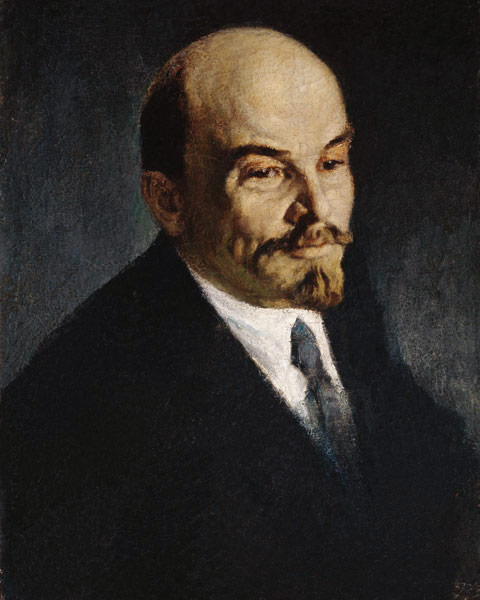 Bildnis Wladimir Lenin (1870-1924) a Pjotr Iwanowitsch Kelin