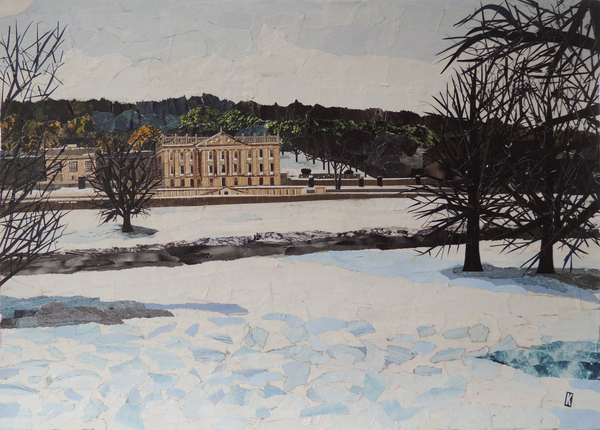 Chatsworth In The Snow a Kirstie Adamson