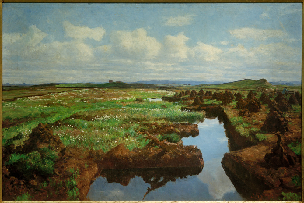 Torflandschaft in Jæren a Kitty Lange Kielland