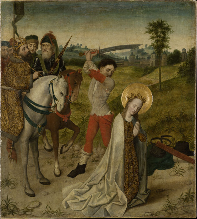 Decapitation of St Catherine a Kölner Meister um 1470/80