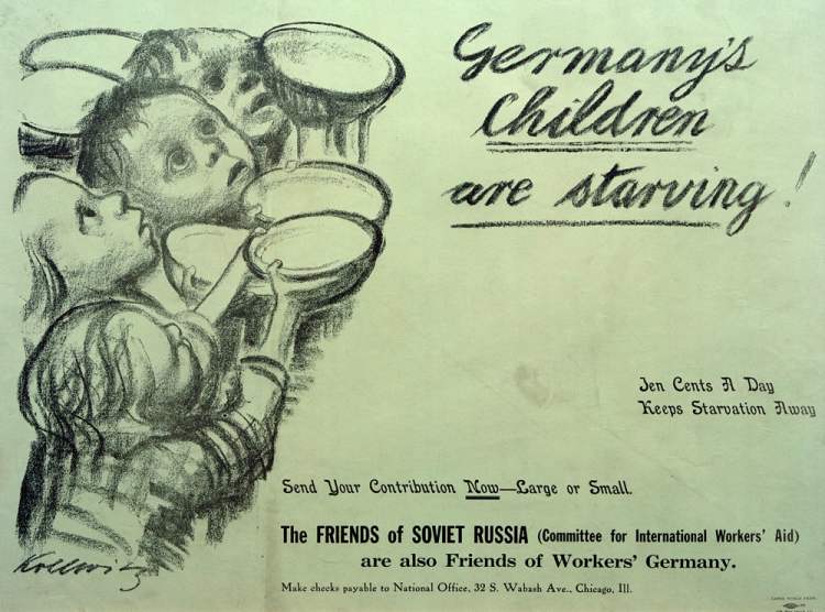 Germany?s Children are starving a Käthe Kollwitz