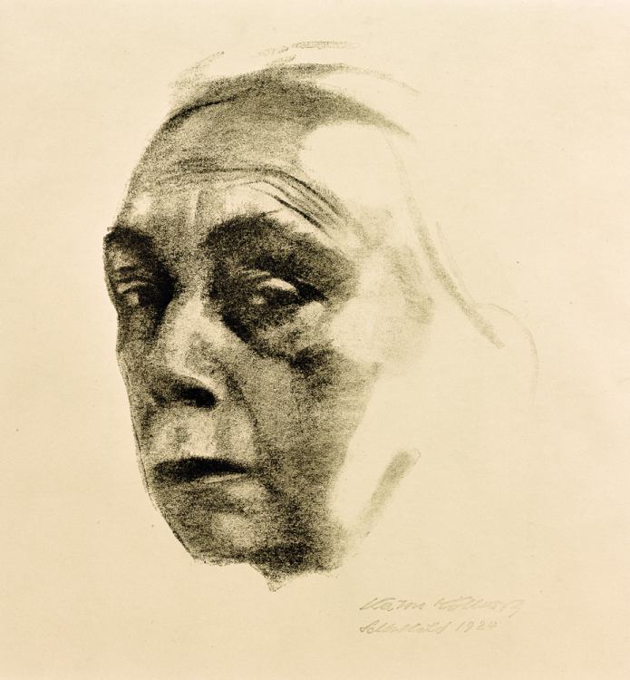 Self-portrait a Käthe Kollwitz