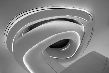 Spiral staircase  (Designed by Zaha Hadid