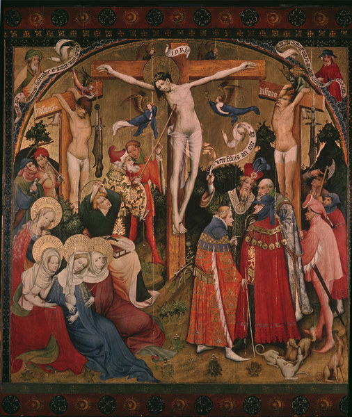 Konrad von Soest / Crucifixion a Konrad von Soest