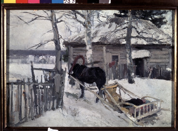 Winter a Konstantin Alexejewitsch Korowin