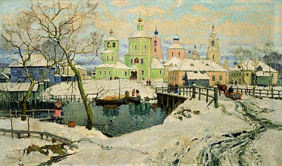 The small village Torzhok a Konstantin Ivanovich Gorbatov