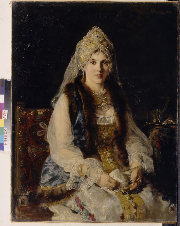 Boyar's Wife a Konstantin Jegorowitsch Makowski