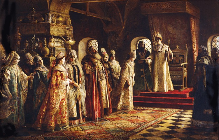 Tsar Alexei Mikhailovich Choosing a Bride a Konstantin Jegorowitsch Makowski