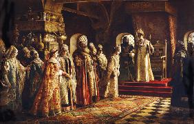 Tsar Alexei Mikhailovich Choosing a Bride