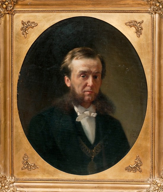 Portrait of Count Pyotr Aleksandrovich Valuev (1815-1890) a Konstantin Jegorowitsch Makowski