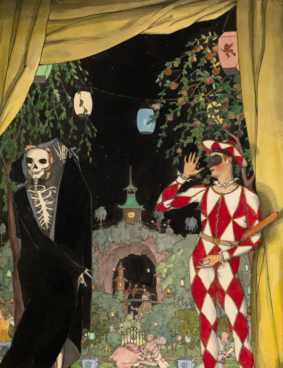 Harlequin and Death a Konstantin Somow