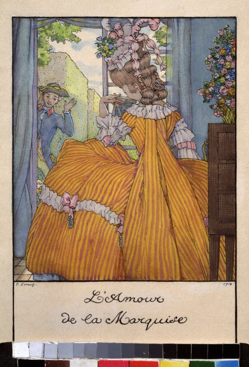Illustration for book Le Livre de la Marquise a Konstantin Somow