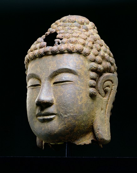 Head of Buddha, Korean, late 8th, early 9th century AD a Korean School