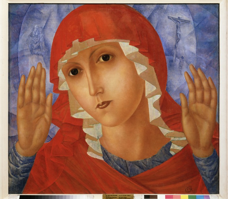 The Virgin of Compassion a Kosjma Ssergej. Petroff-Wodkin