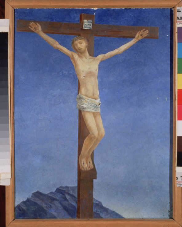 The Crucifixion a Kosjma Ssergej. Petroff-Wodkin