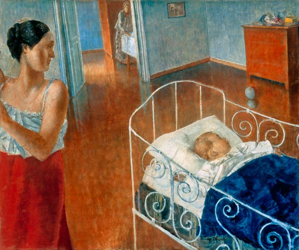 Sleeping Child a Kosjma Ssergej. Petroff-Wodkin