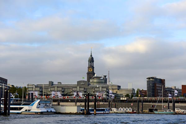 Hamburg Skyline  a Kunskopie Kunstkopie