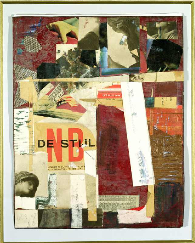 N.B., 1947 (collage) a Kurt Schwitters