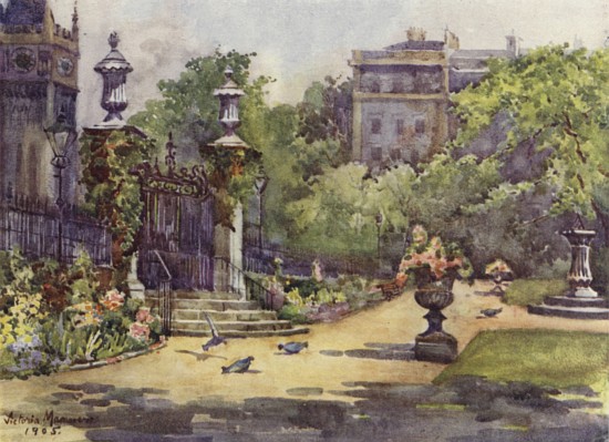 The Inner Temple Garden a Lady Victoria Marjorie Harriet Manners