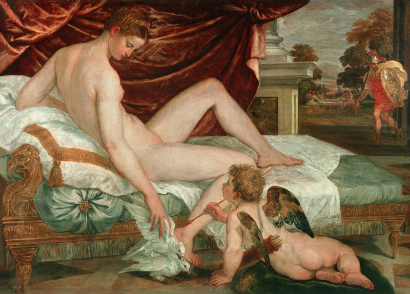 Venus and Amor a Lambert Sustris