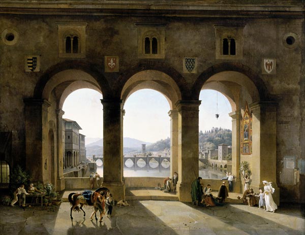 L.T.Turpin de Crisse / Ponte Vecchio a Lancelot Theodore Turpin de Crisse