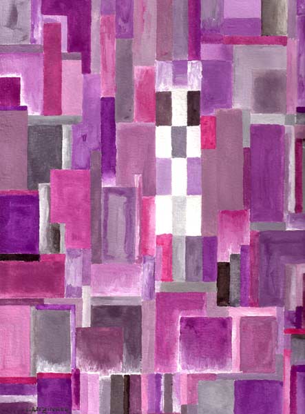 Farbenspiel grau/violett a Peter Lanzinger