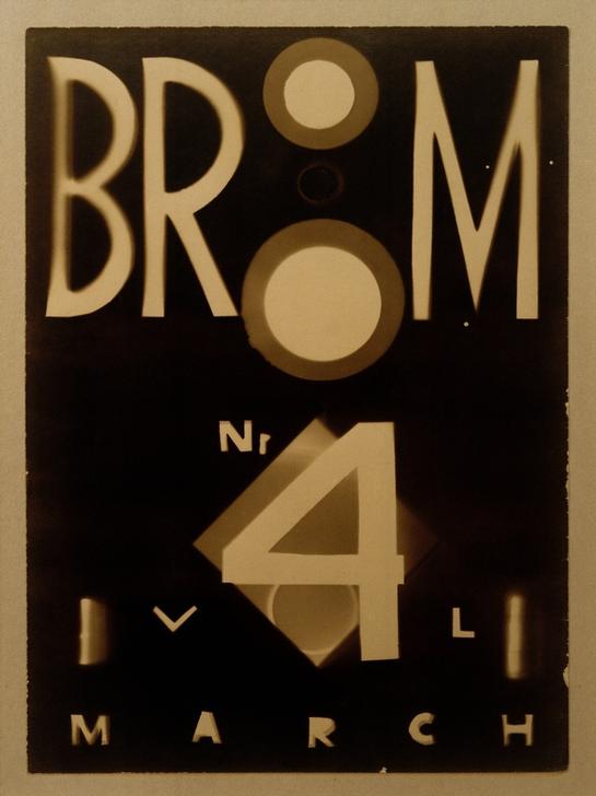 Broom: An International Magazine of the Arts a László Moholy-Nagy