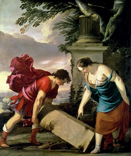Theseus and his Mother Aethra, c.1635-36 a Laurent de La Hire or La Hyre