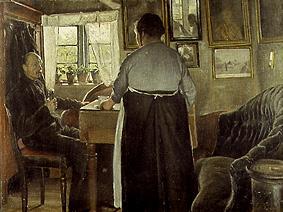 The afternoon tea a Lauritz Andersen Ring