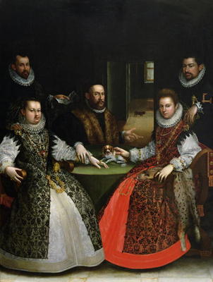 The Gozzadini Family (oil on canvas) a Lavinia Fontana