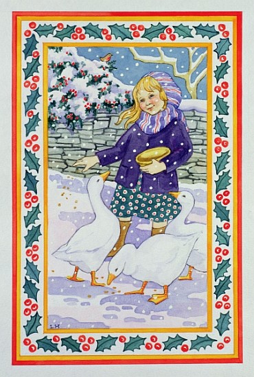 Christmas Geese  a Lavinia  Hamer