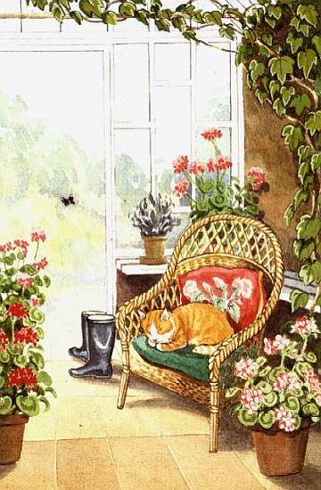 In the Conservatory a Lavinia  Hamer