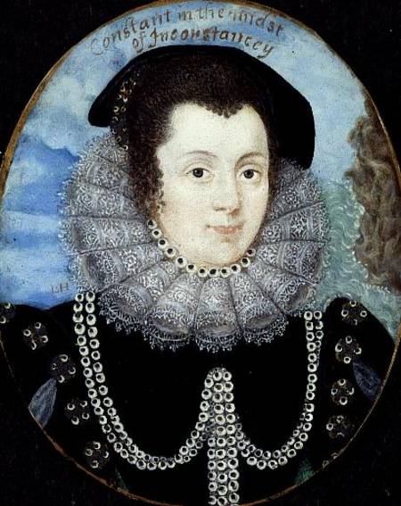Margaret Clifford (c.1560-1616) Countess of Cumberland a Lawrence Hilliard
