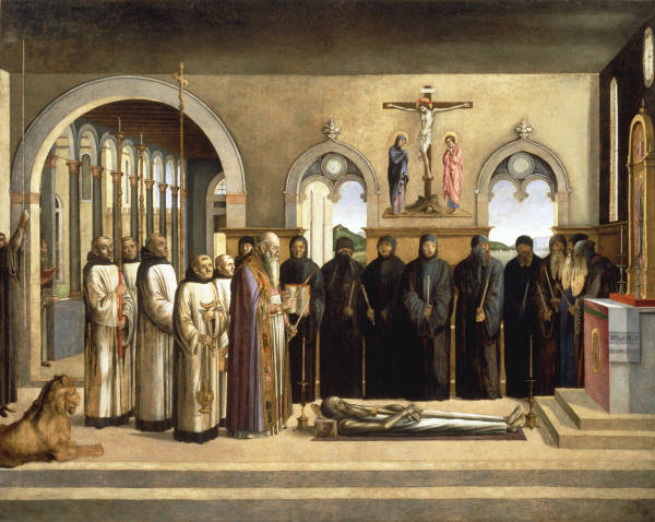 L.Bastiani / Funeral of St. Jerome a Lazzaro Bastiani