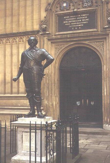 Statue of William Herbert (1580-1630) 3rd Earl of Pembroke, designed by Rubens and executed a Le  Sueur