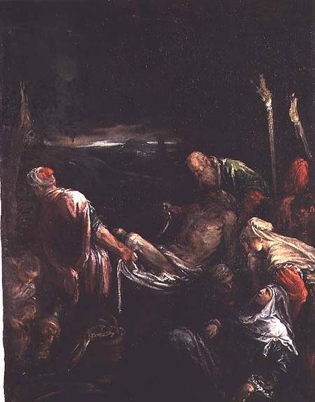 Entombment of Christ a Leandro da Ponte