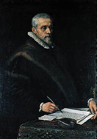 Portrait the Leonardo Armano (Leonhard Hermann) a Leandro da Ponte