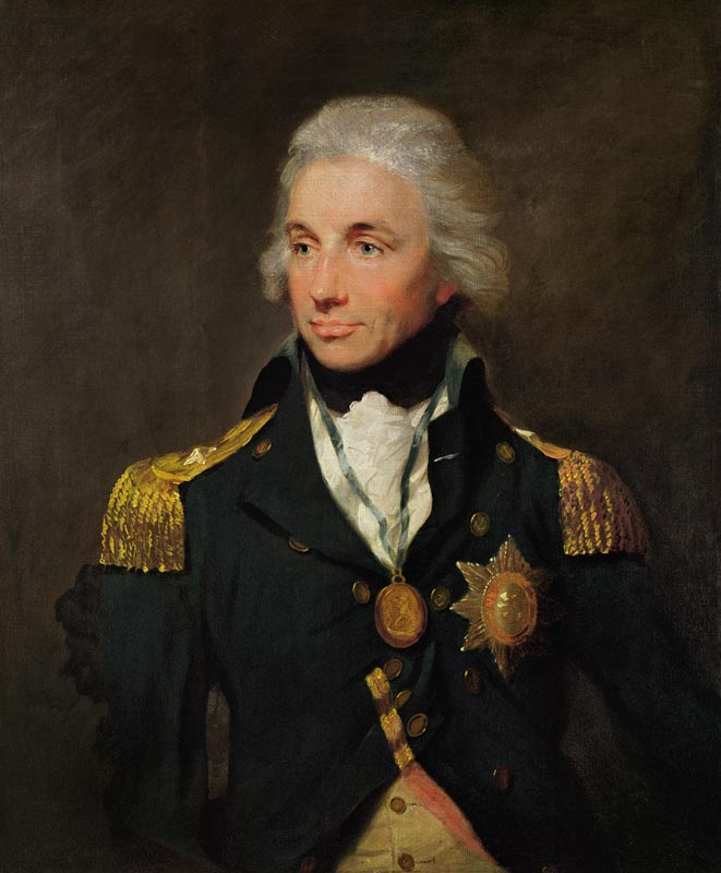Portrait of Horatio Nelson a Lemuel-Francis Abbott