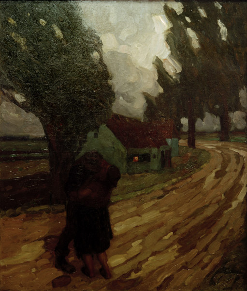 Herbststurm, 1912. a Leo Putz