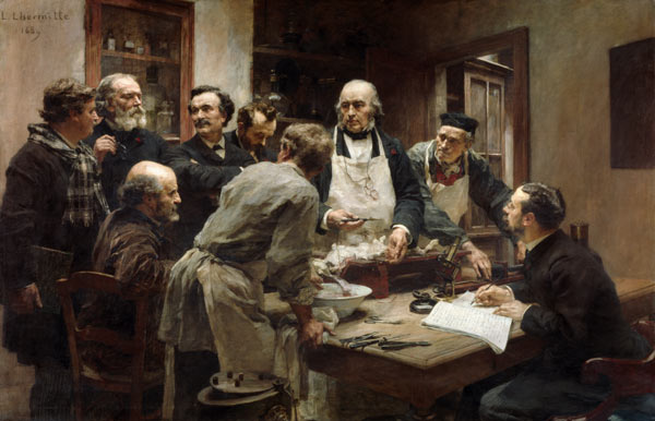 The Lesson of Claude Bernard (1813-78) or, Session at the Vivisection Laboratory a Leon Augustin Lhermite