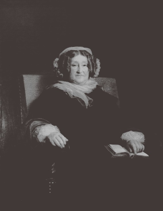 Portrait of Madame Clicquot a Leon Cogniet