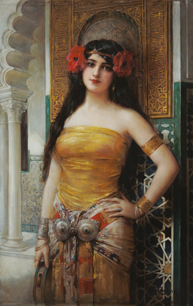 Die orientalische Frau a Leon Francois Comerre