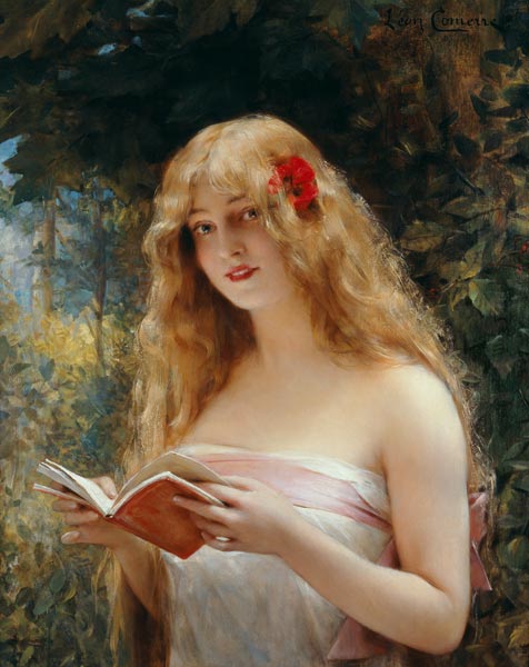 La Belle Liseuse (The Beautiful Reader) a Leon Francois Comerre