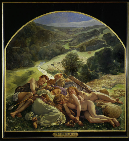 La nuit (Die Nacht), 1900. a Léon Frédéric