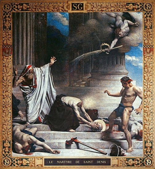The Martyrdom of St. Denis a Leon Joseph Florentin Bonnat