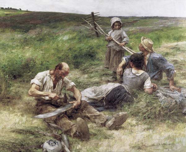 The Haymakers a Leon Augustin Lhermitte