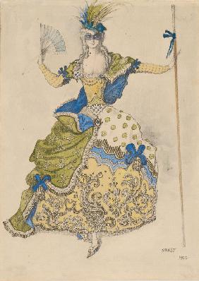 Costume design for the ballet Sleeping Beauty by P. Tchaikovsky