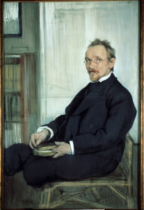 Portrait of the writer and philosopher Vasily V. Rozanov (1856-1919) a Leon Nikolajewitsch Bakst